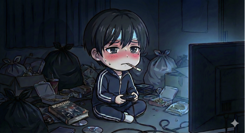 【ゲーム中毒の記録】睡眠時間を削り、嘔吐しながらもやめられなかった当時のPS2ゲーム。借金という現実から逃避するための異常な執着の象徴